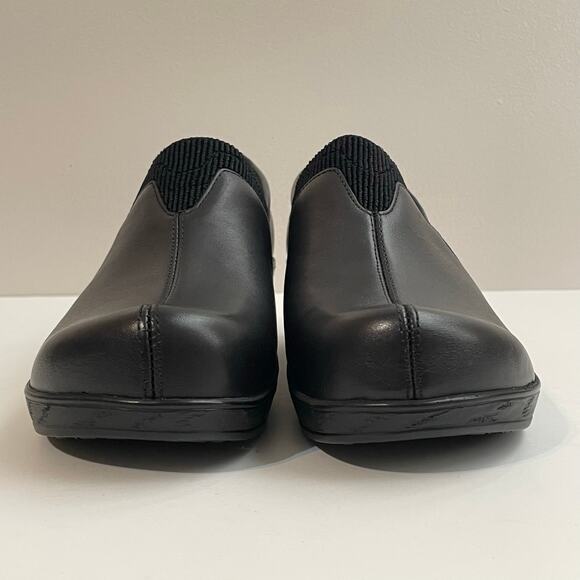 Klogs Women's Salem Clogs Work Shoes Leather Platform Slip Resistant 7.5 M Black - Picture 5 of 12